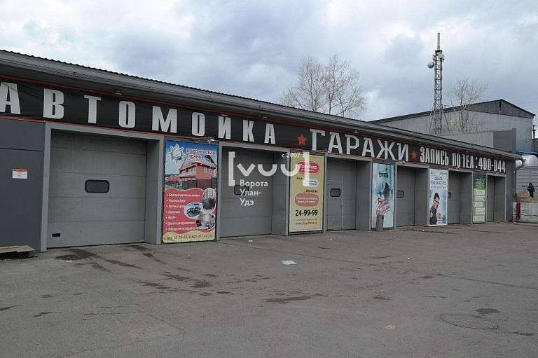 Промышленные ворота на автомойку Промышленные ворота на автомойку